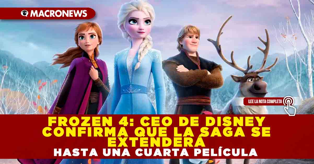 Com Frozen 3 descongelando lentamente, CEO da Disney confirma Frozen 4