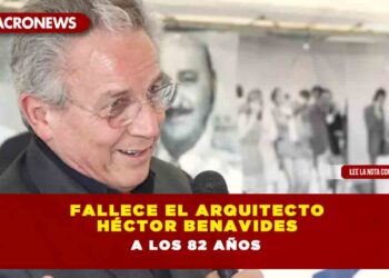 Fallece el arquitecto Héctor Benavides a los 82 años
