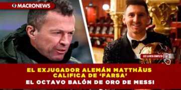 El exjugador alemán Matthäus califica de ‘farsa’ el octavo Balón de Oro de Messi