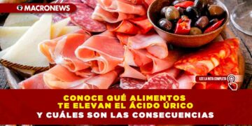 Conoce qué alimentos te elevan el ácido úrico y cuáles son las consecuencias