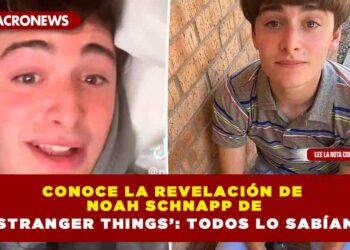 Conoce la revelación de Noah Schnapp de ‘Stranger Things’: Todos Lo Sabían