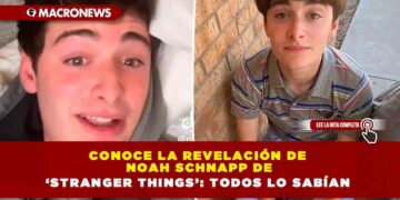 Conoce la revelación de Noah Schnapp de ‘Stranger Things’: Todos Lo Sabían