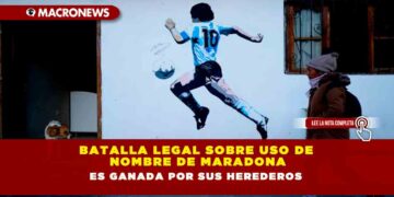 Batalla legal sobre uso de nombre de Maradona es ganada por sus herederos
