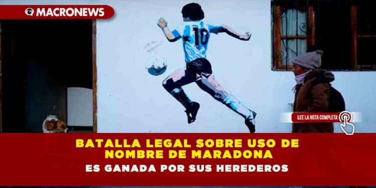 Batalla legal sobre uso de nombre de Maradona es ganada por sus herederos