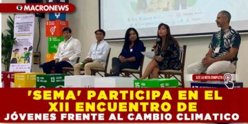 ‘SEMA’ PARTICIPA EN EL XII ENCUENTRO DE JÓVENES FRENTE AL CAMBIO CLIMATICO