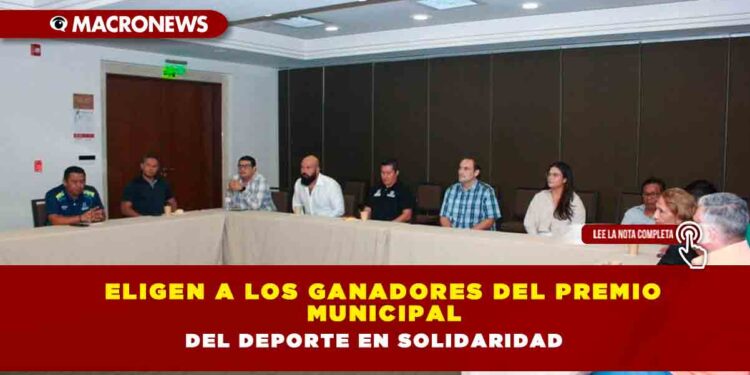Eligen a los ganadores del Premio Municipal del Deporte en Solidaridad