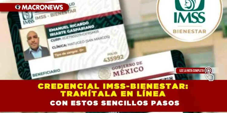 Credencial IMSS-Bienestar: Tramítala en línea con estos sencillos pasos