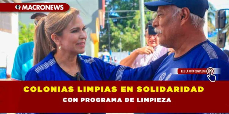 Colonias limpias en Solidaridad con programa de limpieza