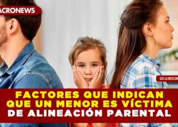 FACTORES QUE INDICAN QUE UN MENOR ES VÍCTIMA DE ALINEACIÓN PARENTAL