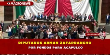 Diputados arman zafarrancho por fondos para Acapulco
