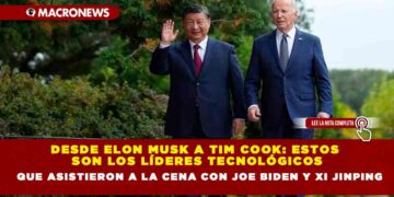 Desde Elon Musk a Tim Cook: Estos son los líderes tecnológicos que asistieron a la cena con Joe Biden y Xi Jinping