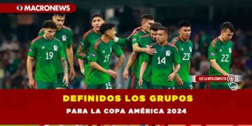 DEFINIDOS LOS GRUPOS PARA LA COPA AMÉRICA 2024