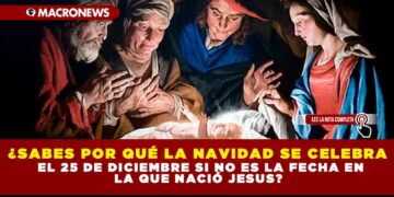 ¿SABES POR QUÉ LA NAVIDAD SE CELEBRA EL 25 DE DICIEMBRE SI NO ES LA FECHA EN LA QUE NACIÓ JESUS?