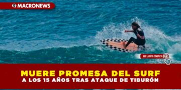 MUERE PROMESA DEL SURF A LOS 15 AÑOS TRAS ATAQUE DE TIBURÓN