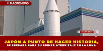 JAPÓN A PUNTO DE HACER HISTORIA, SE PREPARA PARA SU PRIMER ATERRIZAJE EN LA LUNA