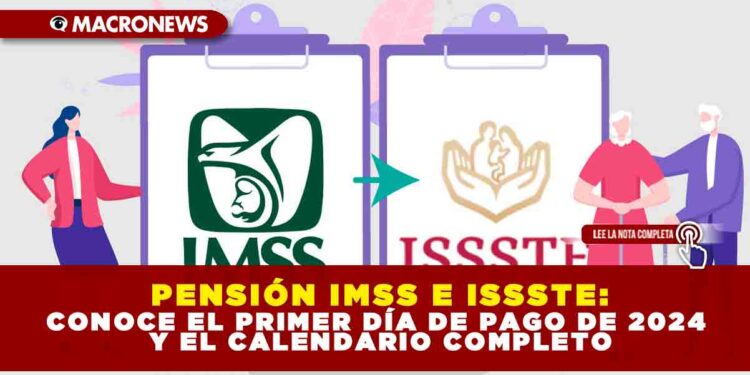 PensiÓn Imss E Issste: Conoce El Primer DÍa De Pago De 2024 Y El 