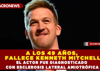 A LOS 49 AÑOS, FALLECE KENNETH MITCHELL; EL ACTOR FUE DIAGNOSTICADO CON ESCLEROSIS LATERAL AMIOTRÓFICA