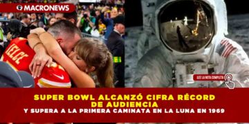 SUPER BOWL ALCANZÓ CIFRA RÉCORD DE AUDIENCIA Y SUPERA A LA PRIMERA CAMINATA EN LA LUNA EN 1969