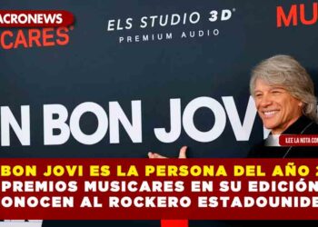 JON BON JOVI ES LA PERSONA DEL AÑO 2024 LOS PREMIOS MUSICARES EN SU EDICIÓN #33 RECONOCEN AL ROCKERO ESTADOUNIDENSE