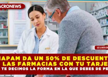 INAPAM DA UN 50% DE DESCUENTO EN LAS FARMACIAS CON TU TARJETA; AQUÍ TE DECIMOS LA FORMA EN LA QUE DEBES DE PEDIRLO