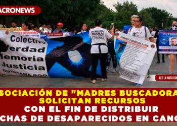 ASOCIACIÓN DE «MADRES BUSCADORAS» SOLICITAN RECURSOS CON EL FIN DE DISTRIBUIR FICHAS DE DESAPARECIDOS EN CANCÚN