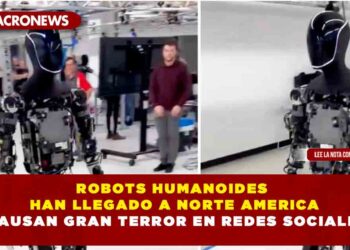 ROBOTS HUMANOIDES HAN LLEGADO A NORTE AMERICA CAUSAN GRAN TERROR EN REDES SOCIALES