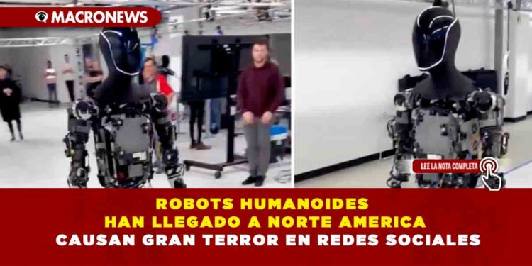 ROBOTS HUMANOIDES HAN LLEGADO A NORTE AMERICA CAUSAN GRAN TERROR EN REDES SOCIALES