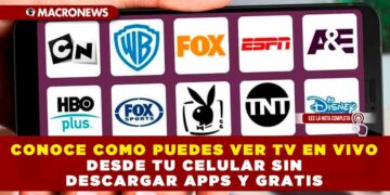 CONOCE COMO PUEDES VER TV EN VIVO DESDE TU CELULAR SIN DESCARGAR APPS Y GRATIS