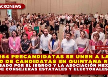 164 PRECANDIDATAS SE UNEN A LA RED DE CANDIDATAS EN QUINTANA ROO IMPULSADO POR EL IEQROO Y LA ASOCIACIÓN MEXICANA DE CONSEJERAS ESTATALES Y ELECTORALES
