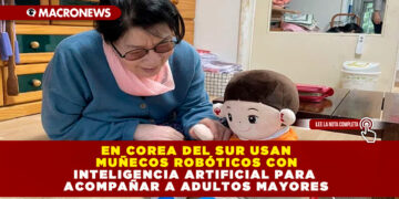EN COREA DEL SUR USAN MUÑECOS ROBÓTICOS CON INTELIGENCIA ARTIFICIAL PARA ACOMPAÑAR A ADULTOS MAYORES