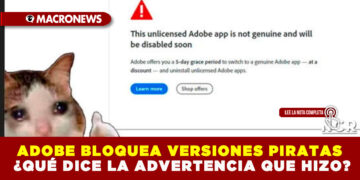 ADOBE BLOQUEA VERSIONES PIRATAS ¿QUÉ DICE LA ADVERTENCIA QUE HIZO?