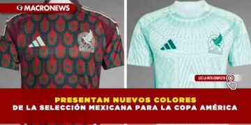 PRESENTAN NUEVOS COLORES DE LA SELECCIÓN MEXICANA PARA LA COPA AMÉRICA