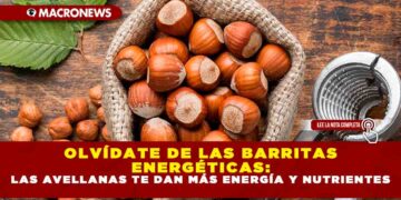 OLVÍDATE DE LAS BARRITAS ENERGÉTICAS: LAS AVELLANAS TE DAN MÁS ENERGÍA Y NUTRIENTES