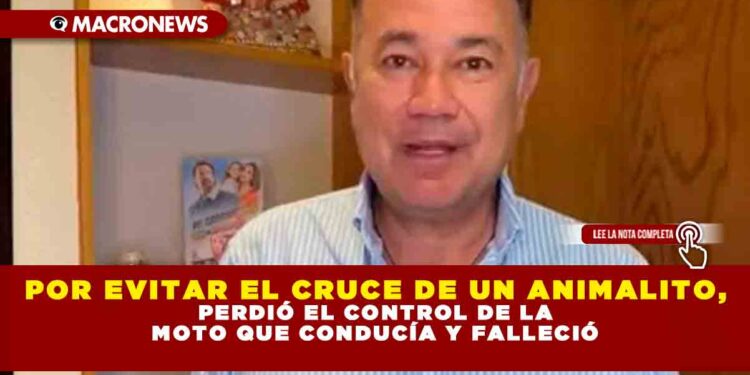 TRÁGICO ACCIDENTE EN COZUMEL MUERE EL PRODUCTOR NICANDRO DÍAZPOR ESQUIVAR A UN ANIMALITO