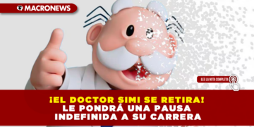 ¡EL DOCTOR SIMI SE RETIRA! LE PONDRÁ UNA PAUSA INDEFINIDA A SU CARRERA