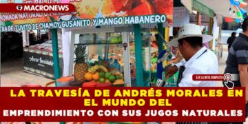 LA TRAVESÍA DE ANDRÉS MORALES EN EL MUNDO DEL EMPRENDIMIENTO CON SUS JUGOS NATURALES