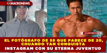EL FOTÓGRAFO DE 58 QUE PARECE DE 20,CHUANDO TAN CONQUISTA INSTAGRAM CON SU ETERNA JUVENTUD