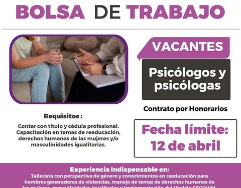 GOBERNADORA MARA LEZAMA INVITA A LA CIUDADANÍA A VISITAR LA PÁGINA DEL INSTITUTO QUINTANARROENSE DE LA MUJER PARA VER LA BOLSA DE TRABAJO