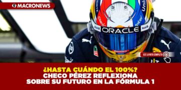 ¿HASTA CUÁNDO EL 100%? CHECO PÉREZ REFLEXIONA SOBRE SU FUTURO EN LA FÓRMULA 1