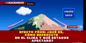 EFECTO FÖHN: ¿QUÉ ES, CÓMO REPERCUTE EN EL CLIMA Y QUÉ ESTADOS AFECTARÁ?