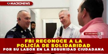FBI RECONOCE A LA POLICÍA DE SOLIDARIDAD POR SU LABOR EN LA SEGURIDAD CIUDADANA