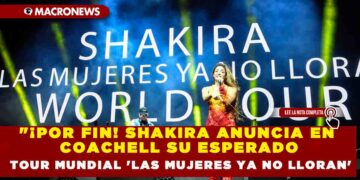 ¡POR FIN! SHAKIRA ANUNCIA EN COACHELLA SU ESPERADO TOUR MUNDIAL ‘LAS MUJERES YA NO LLORAN’