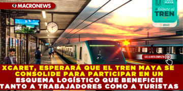XCARET, ESPERARÁ QUE EL TREN MAYA SE CONSOLIDE PARA PARTICIPAR EN UN ESQUEMA LOGÍSTICO QUE BENEFICIE TANTO A TRABAJADORES COMO A TURISTAS