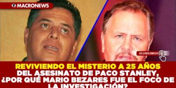 REVIVIENDO EL MISTERIO A 25 AÑOS DEL ASESINATO DE PACO STANLEY, ¿POR QUÉ MARIO BEZARES FUE EL FOCO DE LA INVESTIGACIÓN?