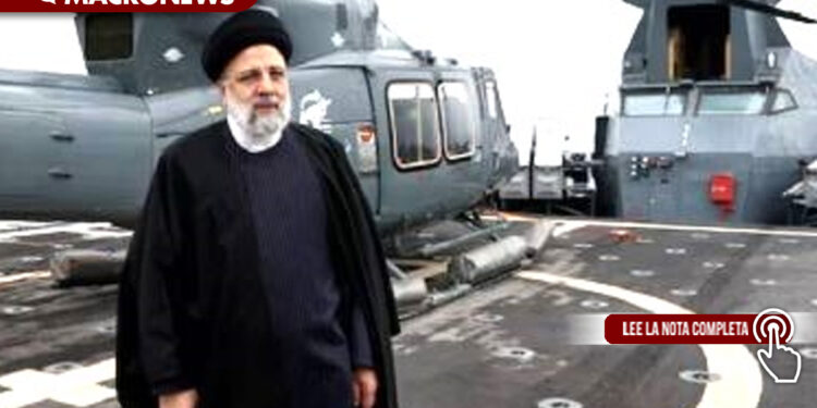 HELICÓPTERO EN QUE VIAJABA EL PRESIDENTE DE IRÁN SE ESTRELLÓ, EN UNA REGIÓN FRONTERIZA CON AZERBAIYÁN; SE IMPLEMENTÓ UNA OPERACIÓN MASIVA DE BÚSQUEDA