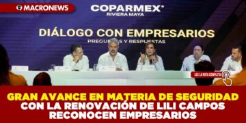 GRAN AVANCE EN MATERIA DE SEGURIDAD CON LA RENOVACIÓN DE LILI CAMPOS RECONOCEN EMPRESARIOS