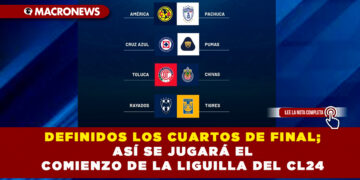 DEFINIDOS LOS CUARTOS DE FINAL; ASÍ SE JUGARÁ EL COMIENZO DE LA LIGUILLA DEL CL24