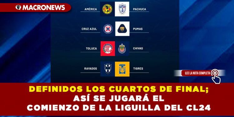 DEFINIDOS LOS CUARTOS DE FINAL; ASÍ SE JUGARÁ EL COMIENZO DE LA LIGUILLA DEL CL24