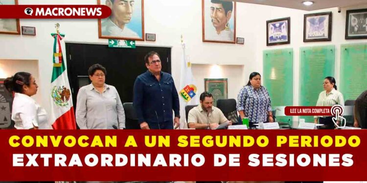 CONVOCAN A UN SEGUNDO PERIODO EXTRAORDINARIO DE SESIONES