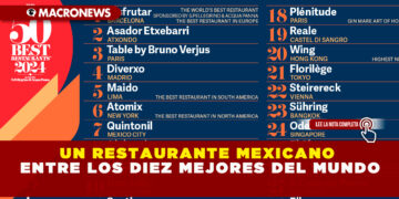 UN RESTAURANTE MEXICANO ENTRE LOS DIEZ MEJORES DEL MUNDO